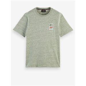 Scotch & Soda Green Men's T-Shirt - Men's