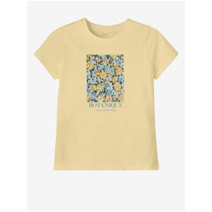 Yellow Girl Patterned T-Shirt name it Damily - unisex