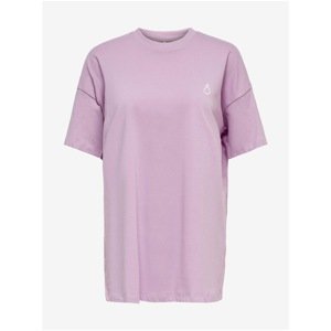 Pink Oversize T-Shirt with Print ONLY Tina - Women
