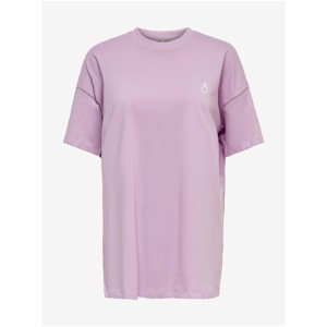 Pink Oversize T-Shirt with Print ONLY Tina - Women