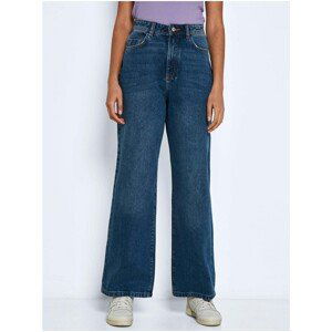 Dark Blue Wide Jeans Noisy May Drew - Women