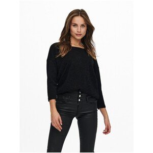 Black Sweater with Three-Quarter Sleeve ONLY Alba - Women