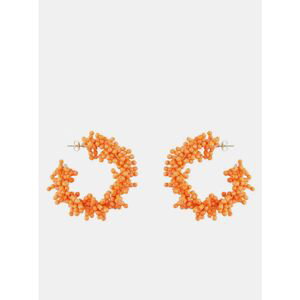 Orange Earrings Pieces Teads - Women