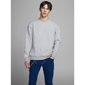 Light Grey Basic Sweatshirt Jack & Jones - Men