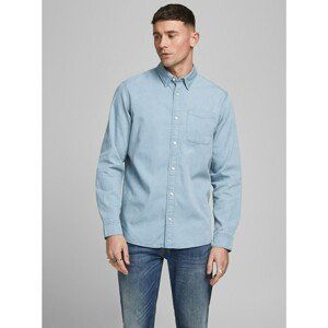 Light Blue Denim Shirt Jack & Jones - Men