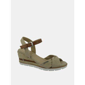 Tom Tailor Wedge Beige Sandals - Women