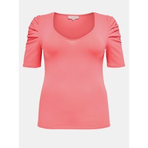 Pink T-shirt ONLY CARMAKOMA - Women