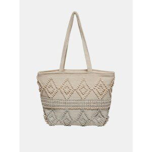 Creamy-grey shopper ONLY - Women