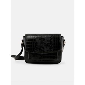 Black Patterned Crossbody Handbag Pieces Molea - Women