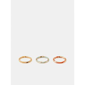 Set of three rings in gold Pieces Lulle - Women