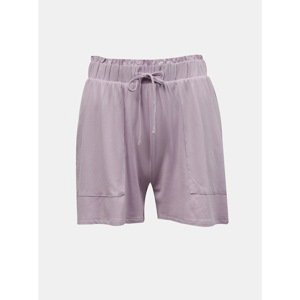 Light Purple Shorts with Pockets Pieces Neora - Women