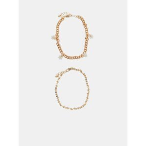 Set of two bracelets in gold Color Pieces Maise - Women