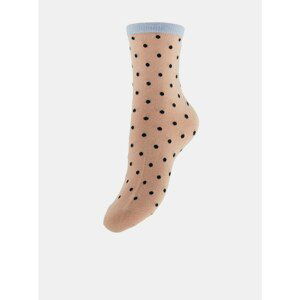 Light Pink Polka Dot Socks Pieces Lena - Women