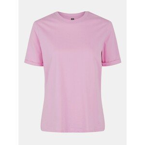 Pink Basic T-Shirt Pieces Ria - Women