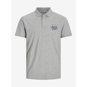 Light grey polo with jack & jones kimbel t-shirt - Men