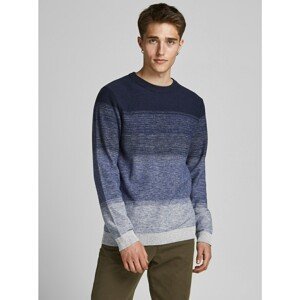 Blue Striped Sweater Jack & Jones Marco - Men