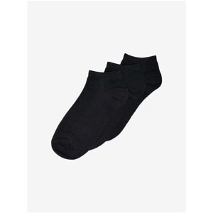 Set of three pairs of black men's ankle socks ONLY & SONS Fin - Men's