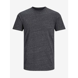 Dark Grey Annealed Basic T-Shirt Jack & Jones Melange - Men