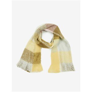 Brown-Yellow Plaid Scarf ONLY Jacky - Women