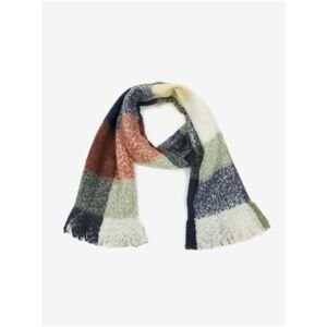 Brown-Blue Plaid Scarf ONLY Jacky - Women