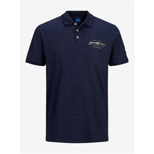 Jack & Jones Woods Dark Blue Polo T-Shirt - Men