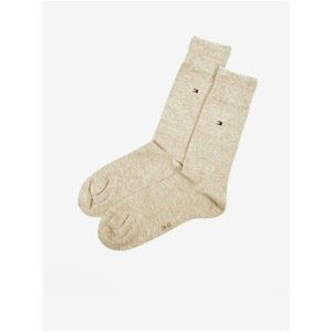 Beige Men's Socks Tommy Hilfiger Sock Classic 2P - Mens