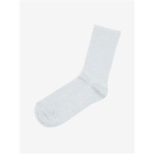 Tommy Hilfiger Ponožky - TH WOMEN GLITTER SOCK 1P strieborná