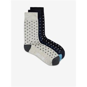 Set of three pairs of polka dot socks Jack & Jones Macule - Men