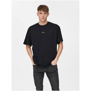 Black T-shirt ONLY & SONS Blaze - Men