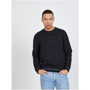 Black Men's Sweatshirt Guess - Men's