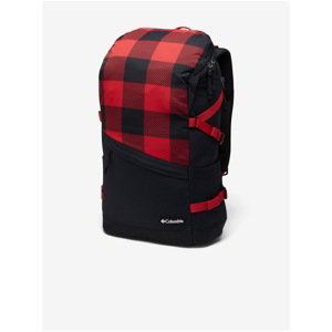 Red-Black Checkered Backpack Columbia Falmouth™ - Unisex