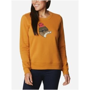 Orange Women's Sweatshirt with Print Columbia Hart Mountain™ II Graph - Women
