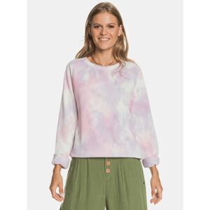 Light Pink Patterned Sweatshirt Roxy - Women