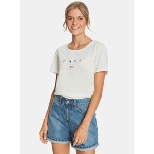 White T-shirt with Roxy print - Women