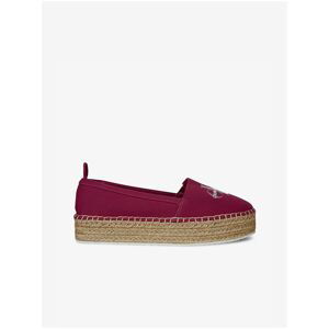 Calvin Klein Fuchsia Espadrille Wedge Printed - Women