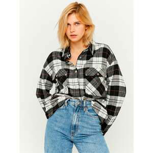 Black-grey Plaid Shirt TALLY WEiJL - Women