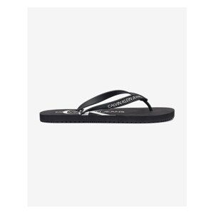 Beach Sandal Monogram Flip Flops Calvin Klein - Mens