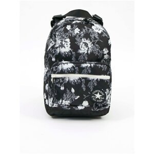 White-Black Patterned Unisex Backpack Converse Go Lo Mini Backpack - Unisex