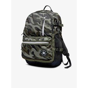 Green Camouflage Unisex Backpack Converse Straight Edge Printed Bac - Unisex