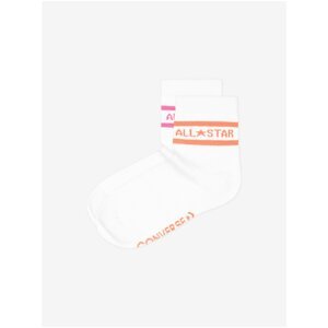 Set of two pairs of women's socks in Converse white - Women