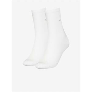 Set of two pairs of women's socks in white Calvin Klein Underwe - Ladies