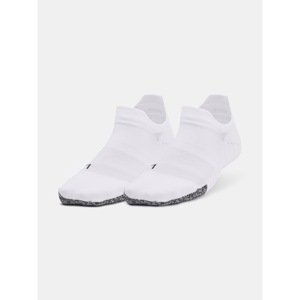 Under Armour Socks UA Breathe 2 No Show Tab 2pk-WHT - Women