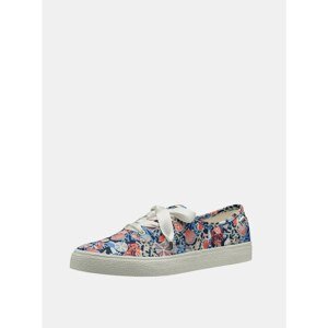 White-Blue Women's Floral Sneakers HELLY HANSEN Willow Lace - Women