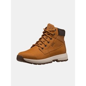 Brown Men Leather Ankle Boots HELLY HANSEN - Men