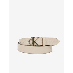 Cream Women's Leather Belt Calvin Klein - Women