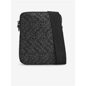 Black Men's Patterned Crossbody Bag Calvin Klein - Men's