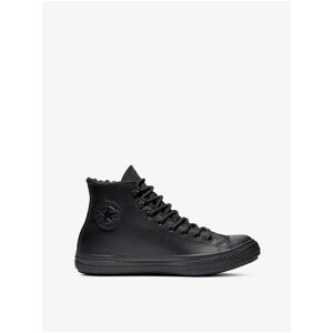 Black Women Leather Ankle Boots Converse Chuck Taylor All Sta - Women