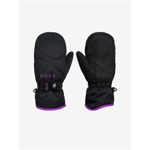 Black Girls' Sports Winter Gloves Mittens Roxy - Unisex