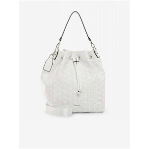 Cream patterned handbag Tamaris Grace - Women