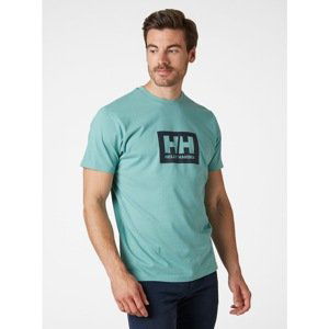 Turquoise Men's T-Shirt with Print HELLY HANSEN Tokyo - Men